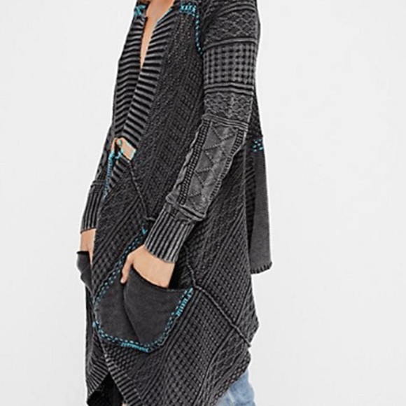 Free people all washed out cardigan - Picture 6 of 7